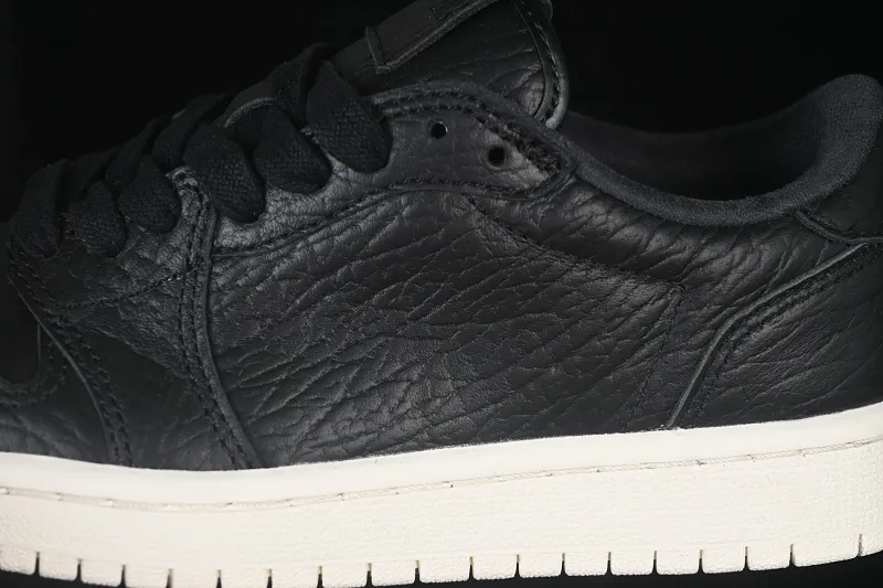 All categories Air Jordan Jordan series basketball shoes Air Jordan 1 Low Air Jordan 1 Low "Black Sail" AJ1 Joe 1 solid color low-top retro culture basketball shoes 848775-005